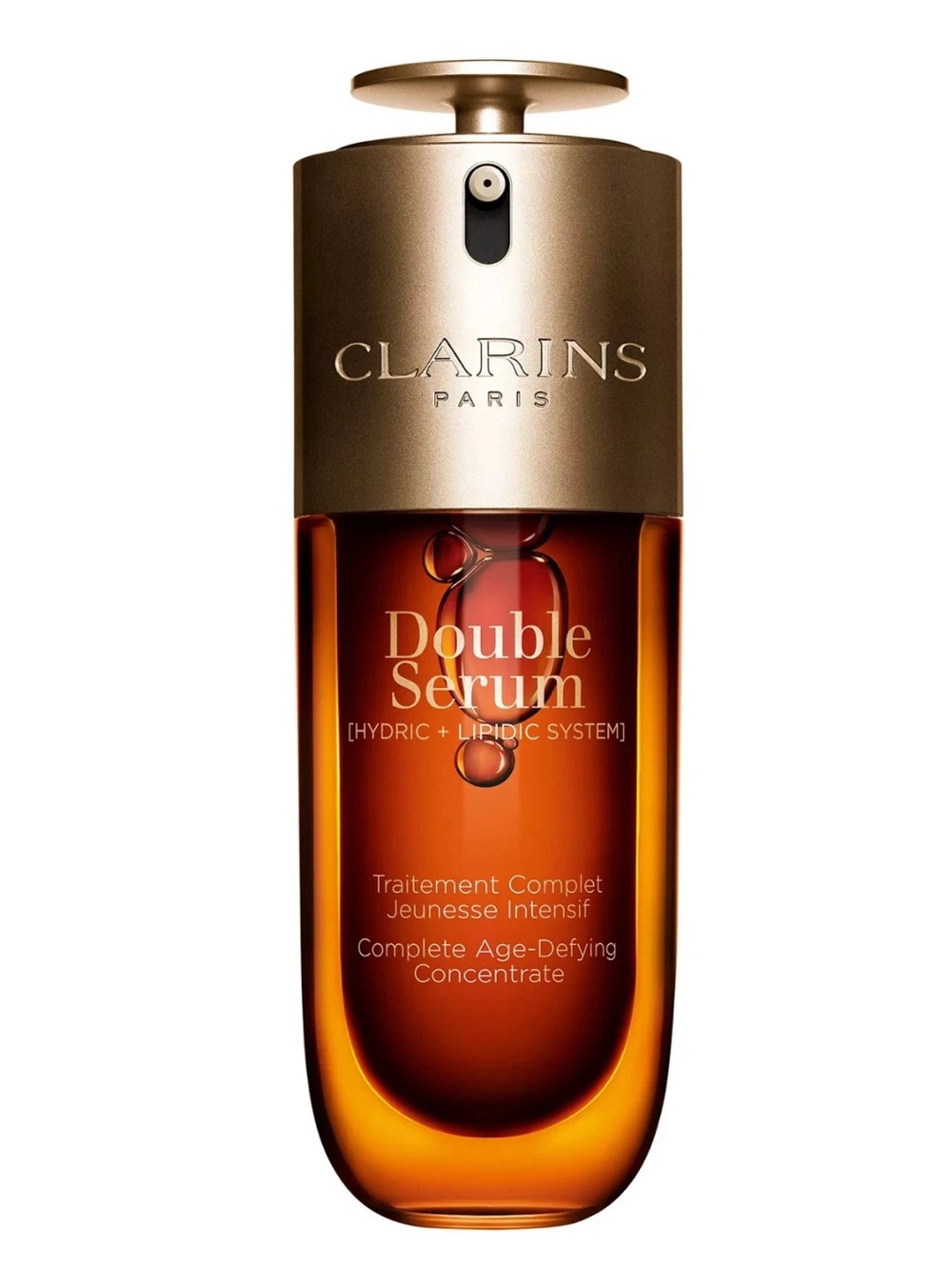 Clarins Double Serum - Gold and Amber Bottle